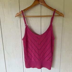 Roxy Fuchsia Knit Camisole